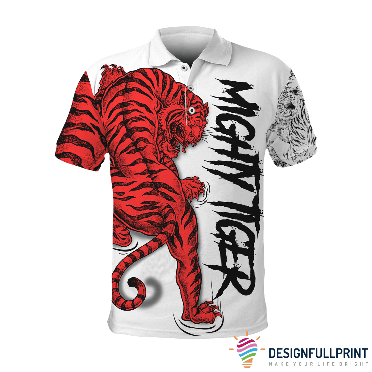 The Night Tiger Polo Shirt Nhd The Night Tiger Polo Shirt Nhd