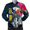 The Philippines Personalised Men's Bomber Jacket - Summer Vibes - BN15 Bomber Jacket