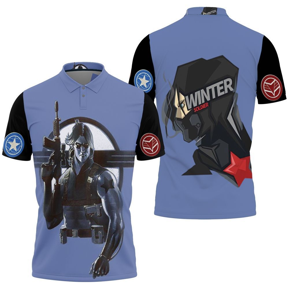 The Winter Soldier Real Assassin Polo Shirt The Winter Soldier Real Assassin Polo Shirt