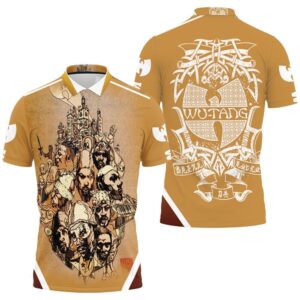 The Wutang Clan From The Street Of Shaolin Legend Hip Hop Polo Shirt