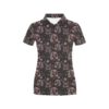 Third Eye Girl Cat Print Design Lks305 Women'S Polo Shirt