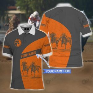 Thoroughbred racing personalized polo shirt LH400058