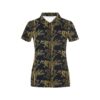 Tiger Gold Print Design Lks307 Women'S Polo Shirt