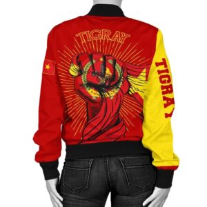 Tigray Clenched Hand Raised Flag Women A10