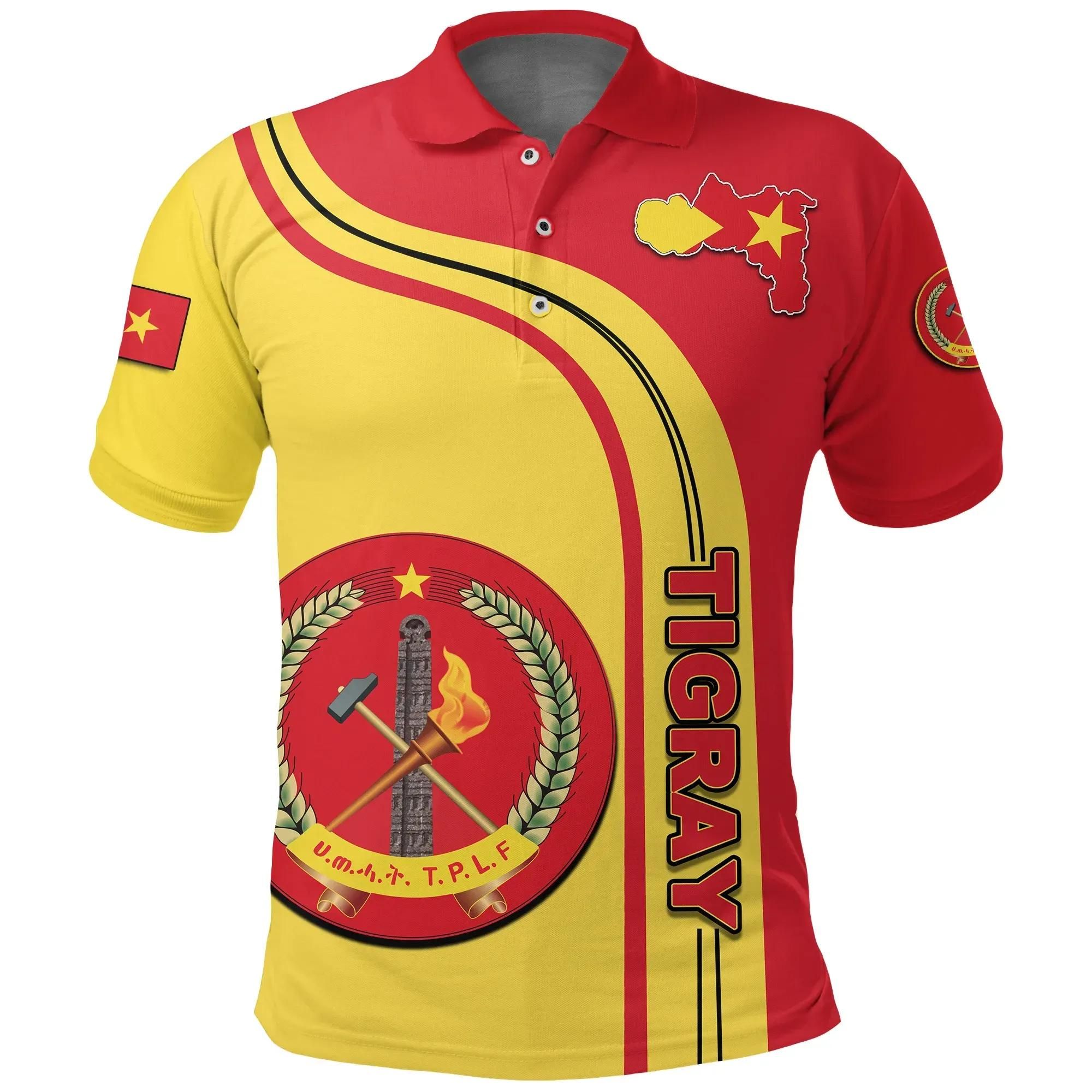 Tigray In Me Soul Polo Shirt A31 Tigray In Me Soul Polo Shirt A31