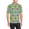 Tiki Wood Island Men Polo Shirt