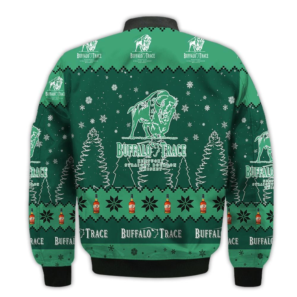 Tis-The-Season-Christmas-2022-Baby-Yoda-Groot-Santa-Claus-Deer-Unisex-Gift-Buffalo-Trace-Whiskey-3D-Bomber-Jacket-2