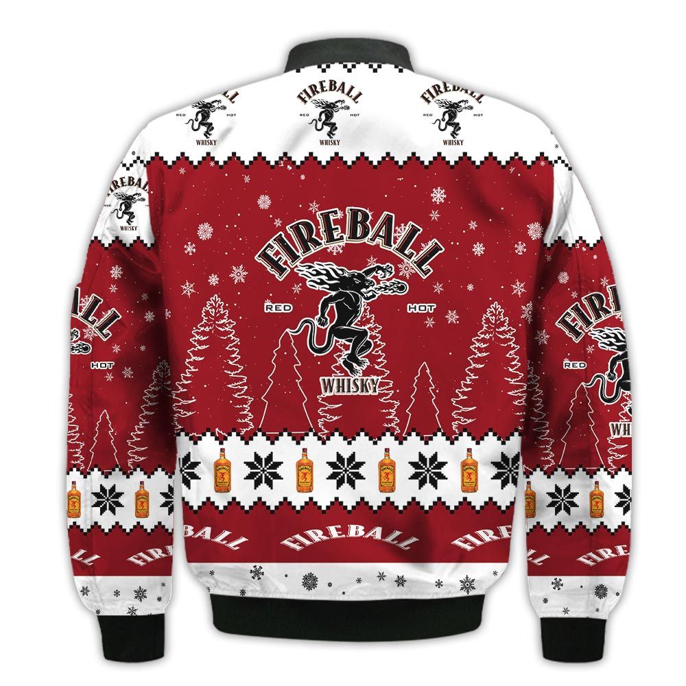 Tis-The-Season-Christmas-2022-Baby-Yoda-Groot-Santa-Claus-Deer-Unisex-Gift-Fireball-Whiskey-3D-Bomber-Jacket-2