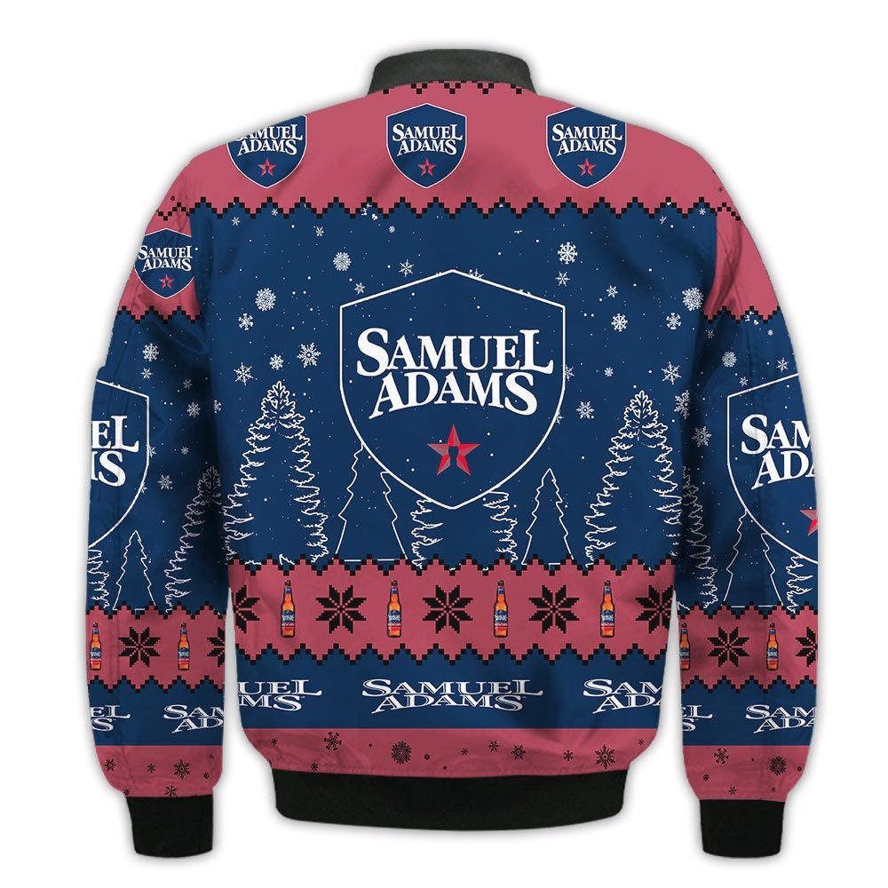 Tis-The-Season-Christmas-2022-Baby-Yoda-Groot-Santa-Claus-Deer-Unisex-Gift-Samuel-Adams-Beers-3D-Bomber-Jacket-2
