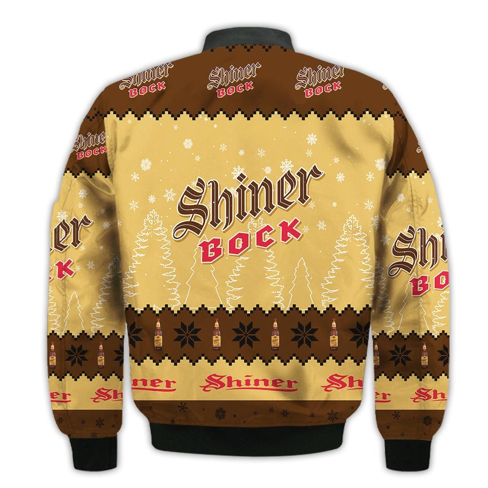 Tis-The-Season-Christmas-2022-Baby-Yoda-Groot-Santa-Claus-Deer-Unisex-Gift-Shiner-Bock-Beers-3D-Bomber-Jacket-2