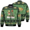 Tis The Season Christmas 2022 Baby Yoda Groot Santa Claus Deer Unisex Gift Sierra Nevada Beers 3D Bomber Jacket