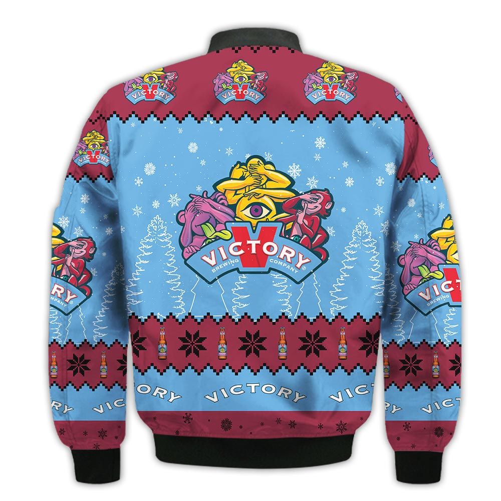 Tis-The-Season-Christmas-2022-Baby-Yoda-Groot-Santa-Claus-Deer-Unisex-Gift-Victory-Golden-Monkey-Beers-3D-Bomber-Jacket-2