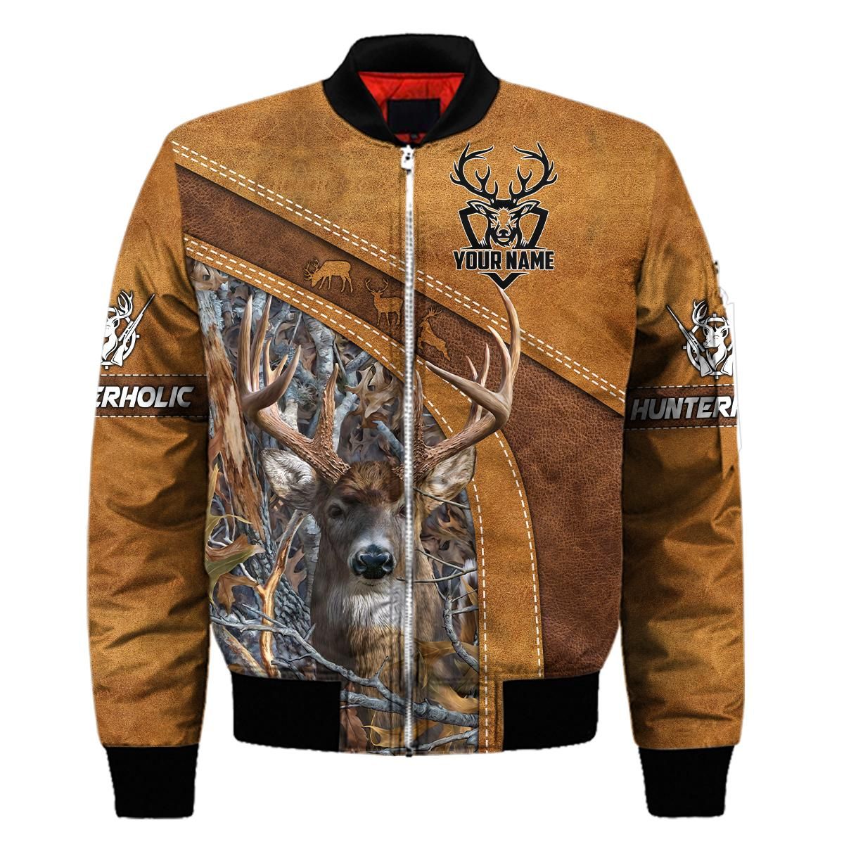 Tmarc Tee Hunting Custom 3D All Over Printed Bomber Jacket Tmarc Tee Hunting Custom 3D All Over Printed Bomber Jacket