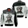 To All My Haters Pitbull Lover 3D T Shirt Hoodie Sweater Bomber Jacket Model 6237 Bomber Jacket