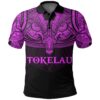 Tokelau (bPink) Polo Shirt Polynesian A15