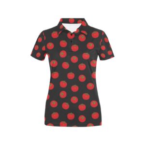 Tomato Print Design Lks305 Women'S Polo Shirt