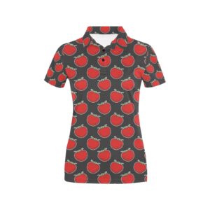 Tomato Print Design Lks306 Women'S Polo Shirt