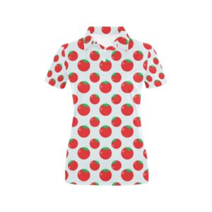Tomato Print Design Lks307 Women'S Polo Shirt