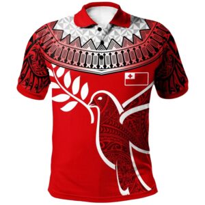 Tonga Custom Personalised Polo Shirt - Tonga Sport - BN20
