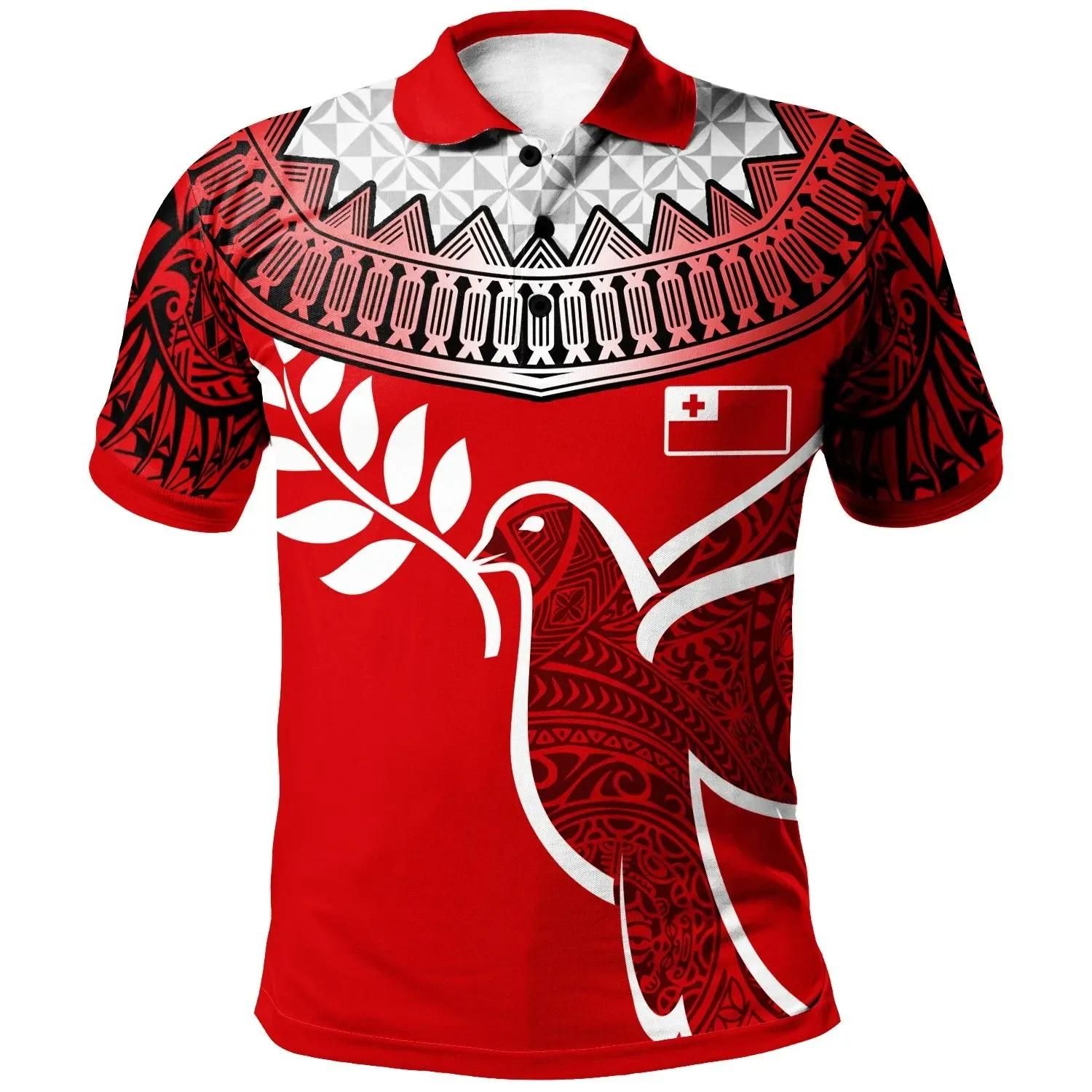 Tonga Custom Personalised Polo Shirt - Tonga Sport - BN20 Tonga Custom Personalised Polo Shirt - Tonga Sport - BN20