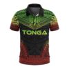 Tonga Polo Shirt - Polynesian Chief Reggae Version - BN10