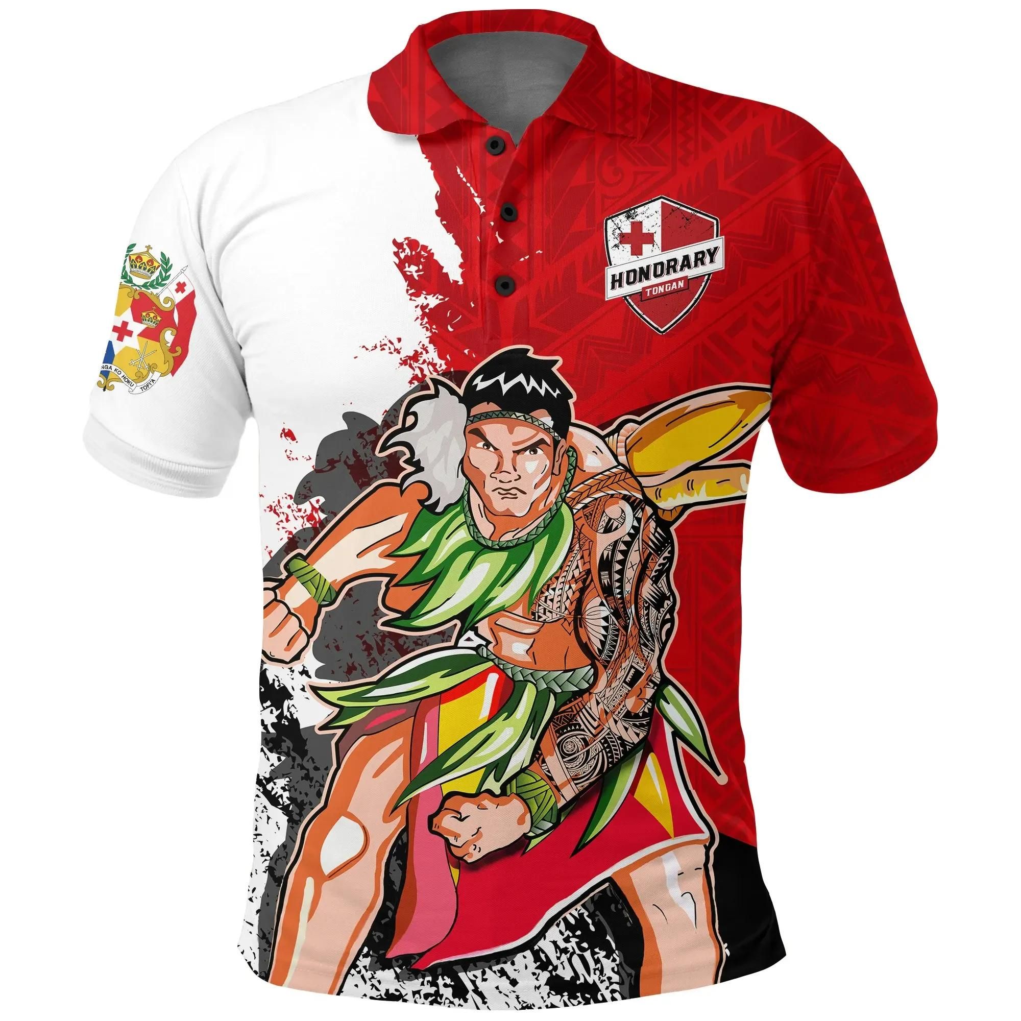 Tonga Polo Shirt Tongan Pride A7 Tonga Polo Shirt Tongan Pride A7