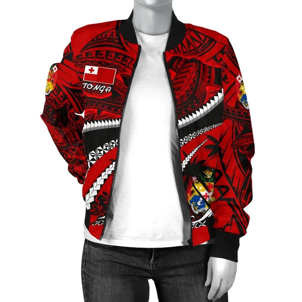 Tonga-Polynesian-Shark-Tattoo-Womens-Bomber-Jacket-K4-Bomber-Jacket-2