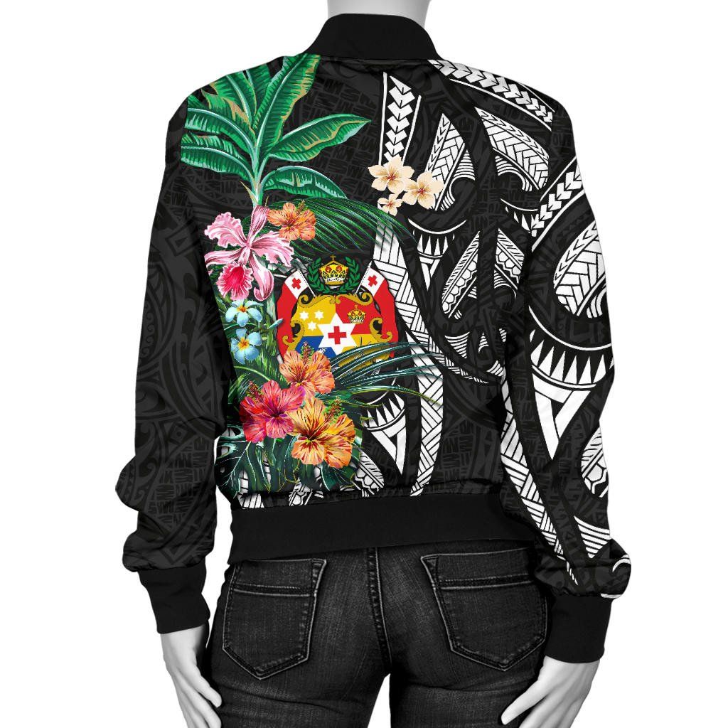 Tonga-Womens-Bomber-Jacket-Coat-Of-Arms-Polynesian-With-Hibiscus-TH5-Bomber-Jacket-1