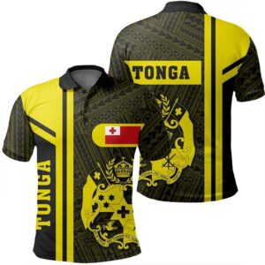 Tonga Yellow Polo Shirt- Boba Style - AH - J14