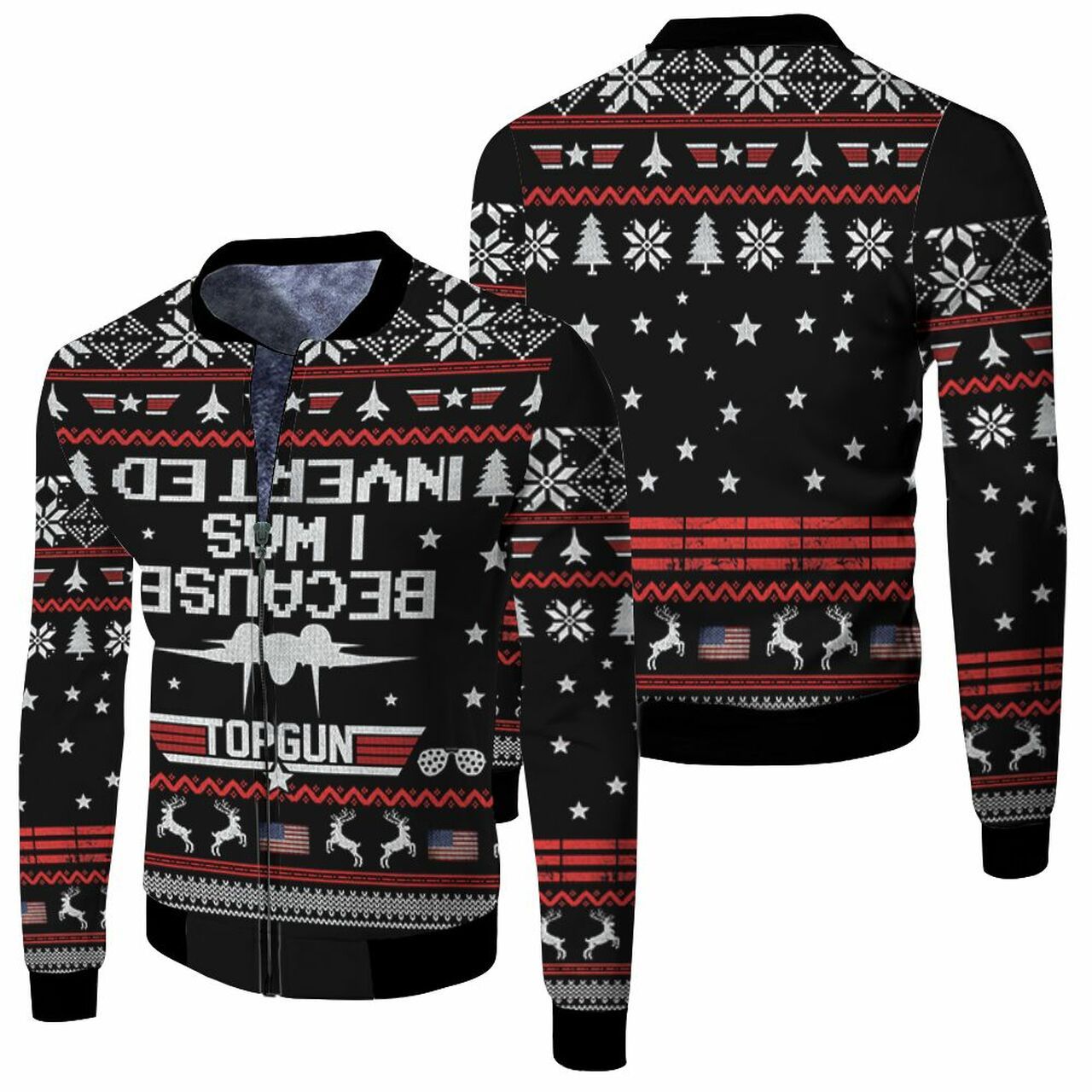 Top Guns Because I Was Inverted Christmas Knitting Pattern Christmas 3D T Shirt Hoodie Sweater Jersey Bomber Jacket Model 6289 Bomber Jacket Top Guns Because I Was Inverted Christmas Knitting Pattern Christmas 3D T Shirt Hoodie Sweater Jersey Bomber Jacket Model 6289 Bomber Jacket