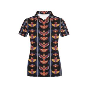 Totem Print Design Lks301 Women'S Polo Shirt