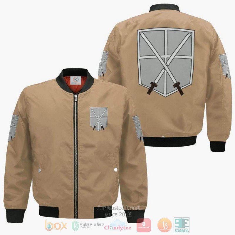 Training Corps Attack On Titan Anime Cosplay Costume Bomber Jacket Training Corps Attack On Titan Anime Cosplay Costume Bomber Jacket
