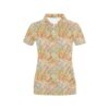 Travel Stamp Print Design Lks302 Women'S Polo Shirt