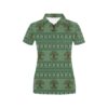 Tree Of Life Knit Style Print Design Lks301 Women'S Polo Shirt