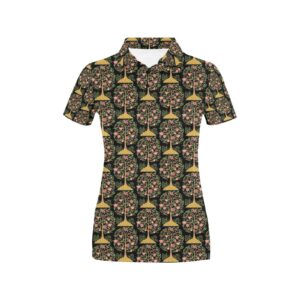Tree Of Life Print Design Lks303 Women'S Polo Shirt