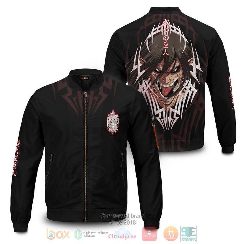 Tribal Attack Titan Bomber Jacket Tribal Attack Titan Bomber Jacket