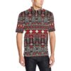 Tribal Aztec Indians Native American Men Polo Shirt