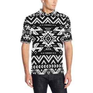 Tribal Indians Native Aztec Men Polo Shirt