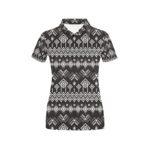 Tribal Pattern Print Design Lks304 Women'S Polo Shirt