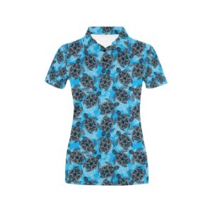 Tribal Pattern Print Design Lks307 Women'S Polo Shirt
