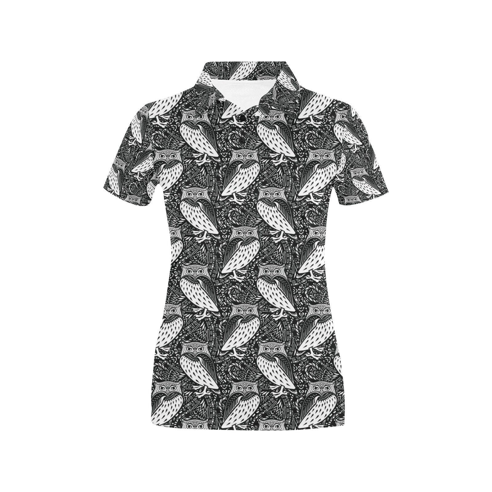 Tribal Pattern Print Design Lks308 Women'S Polo Shirt Tribal Pattern Print Design Lks308 Women'S Polo Shirt