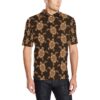 Tribal Sea Turtle Pattern Print Design T09 Men Polo Shirt