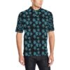 Tribal Turtle Polynesian Themed Design Men Polo Shirt