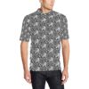 Tribal Turtle Polynesian Themed Print Men Polo Shirt
