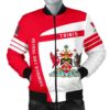 Trinidad And Tobago Sport Men's Bomber Jacket - Premium Style J7 Bomber Jacket