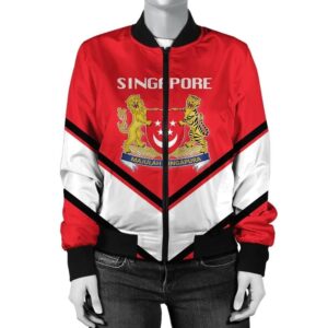 Trinidad and Tobago Coat Of Arms Women Bomber Jacket Lucian Style JW5 Bomber Jacket