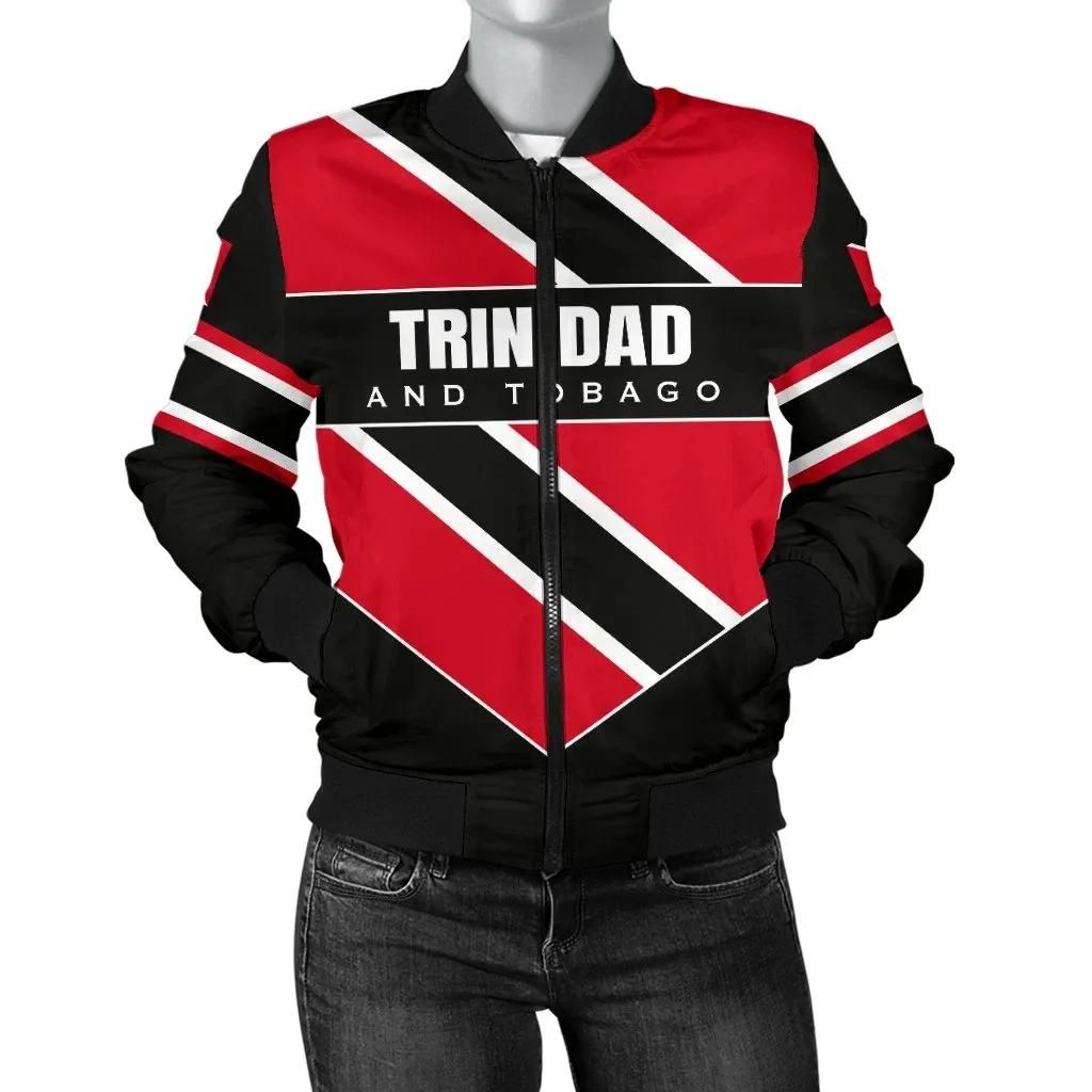 Trinidad and Tobago Women's Bomber Jacket - Pro Energy A7 Bomber Jacket Trinidad and Tobago Women's Bomber Jacket - Pro Energy A7 Bomber Jacket
