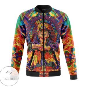 Trippy Naruto Casual Bomber Jacket