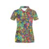 Trippy Print Design Lks301 Women'S Polo Shirt