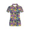 Trippy Print Design Lks305 Women'S Polo Shirt
